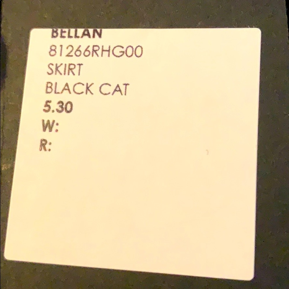 n:PHILANTHROPY New w/ Tags $168 Bellan Wrap Skirt Black Cat - Picture 4 of 4